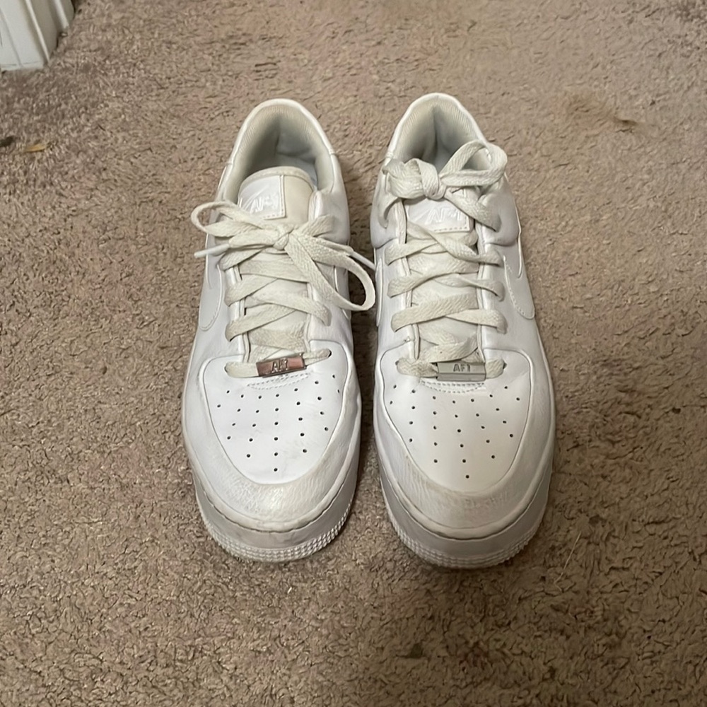 White Air Force ones